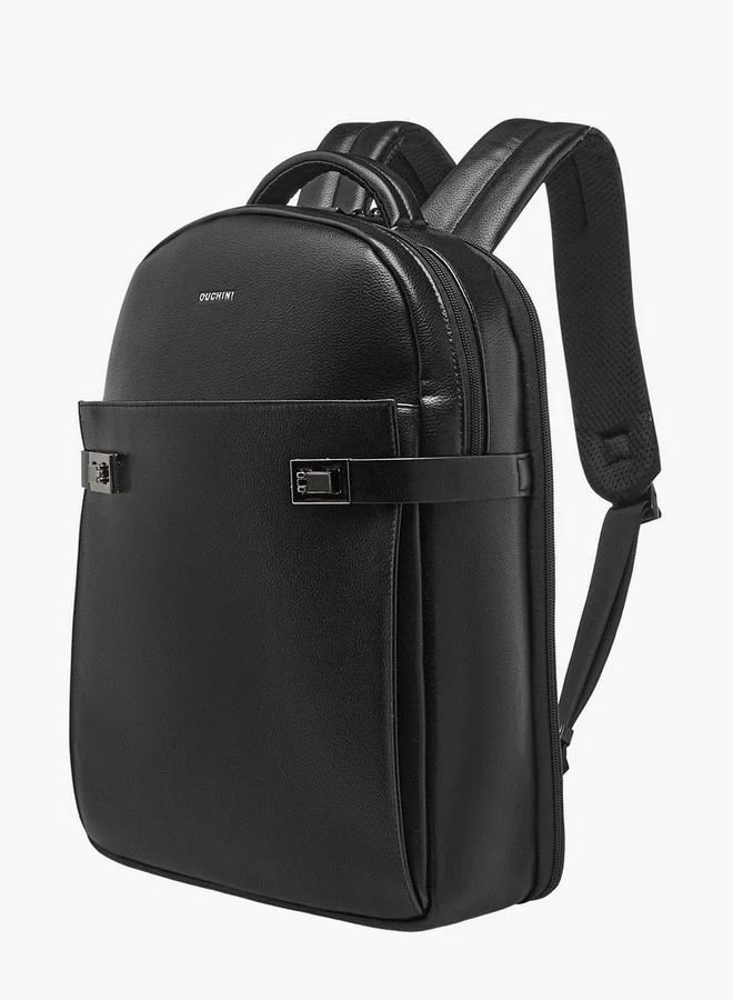 DUCHINI BLACK Backpack With Adjustable Straps for Men | Best Price UAE